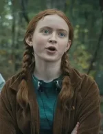 Stranger Things S04 Max Mayfield Brown Cord Jacket