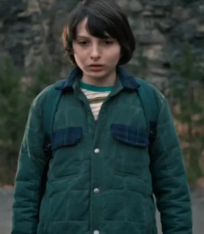 Stranger Things Mike Wheeler Green Jacket