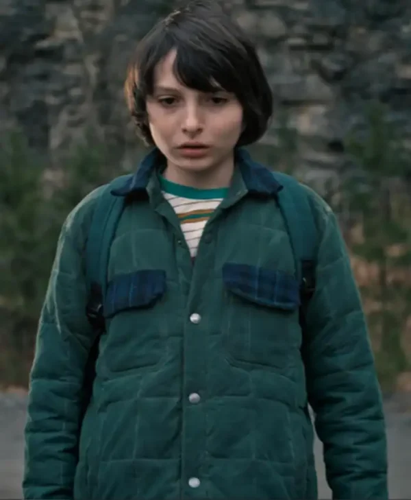 Stranger Things Mike Wheeler Green Jacket