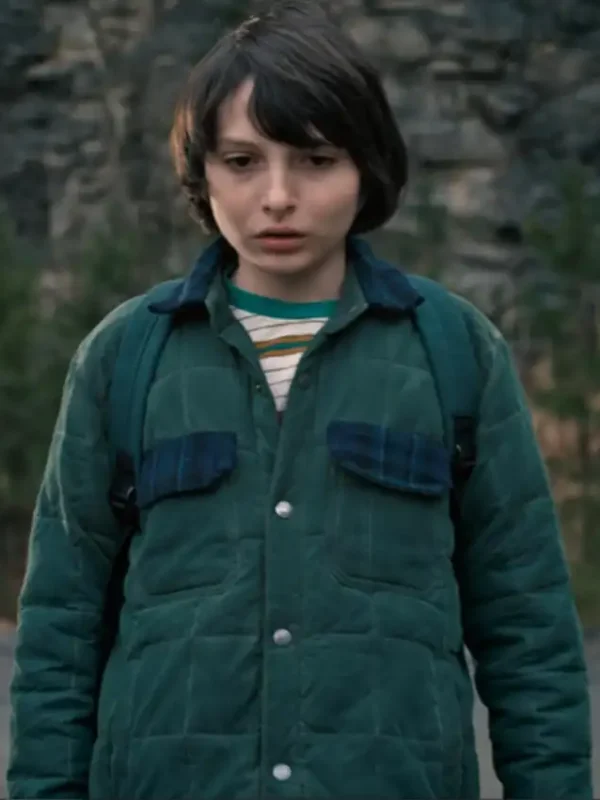 Stranger Things Mike Wheeler Green Jacket