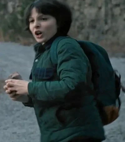 Stranger Things Mike Wheeler Green Jacket