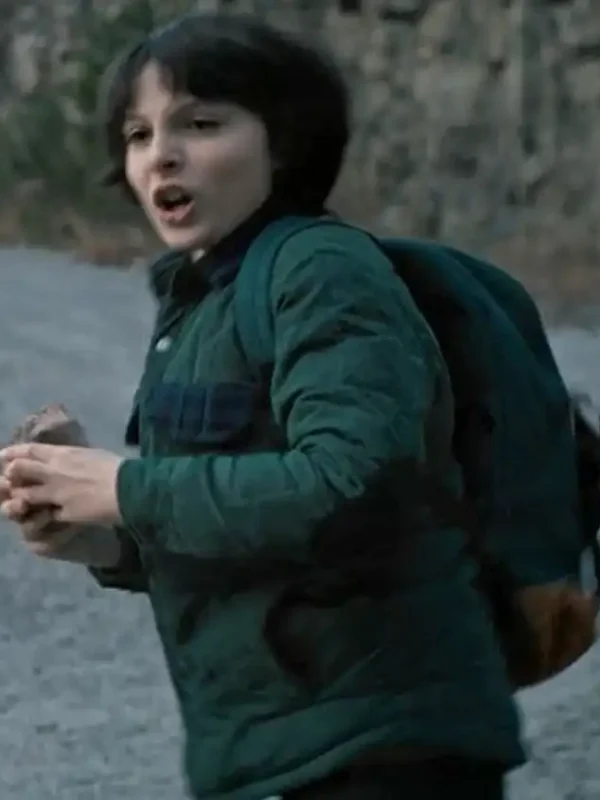Stranger Things Mike Wheeler Green Jacket