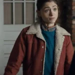Stranger Things Nancy Wheeler Brown Sherpa Jacket