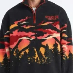 Stranger Things Quarter Zip Jacket