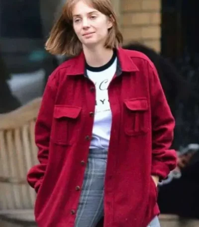 Stranger Things Robin Buckley Wool Jacket