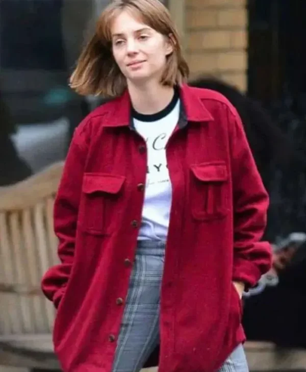 Stranger Things Robin Buckley Wool Jacket