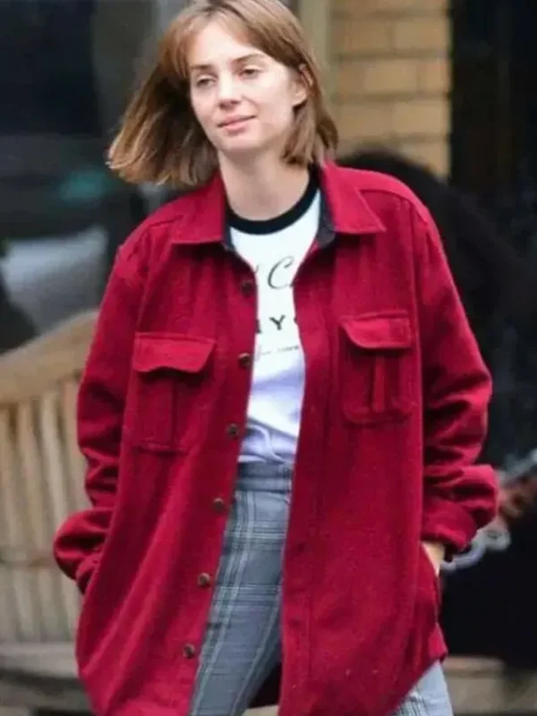 Stranger Things Robin Buckley Wool Jacket