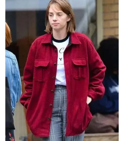 Stranger Things Robin Buckley Wool Jacket