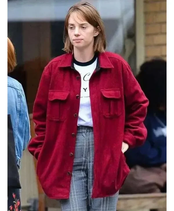 Stranger Things Robin Buckley Wool Jacket