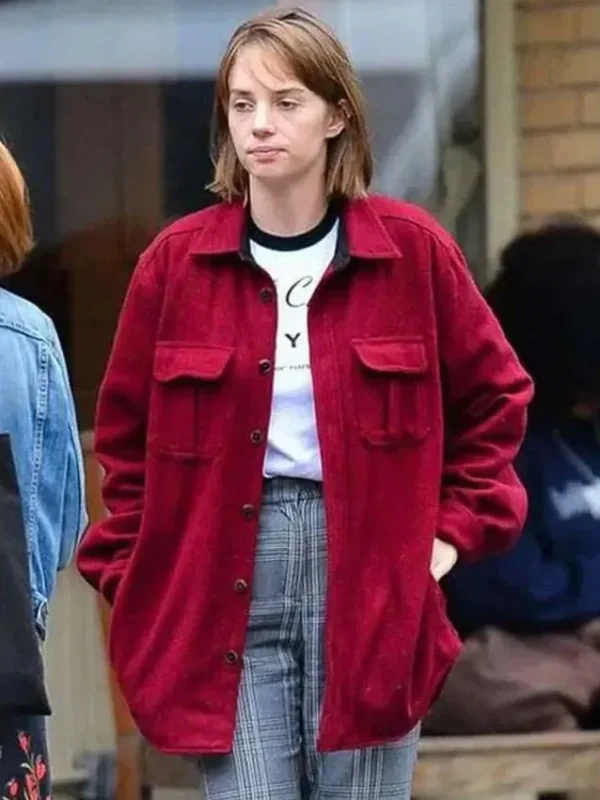 Stranger Things Robin Buckley Wool Jacket