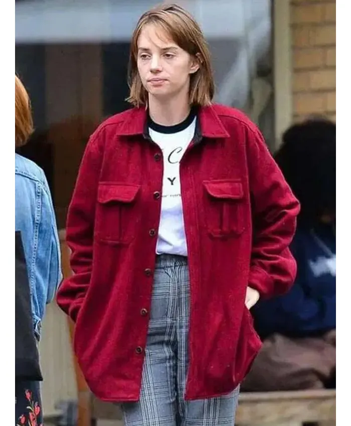 Stranger Things Robin Buckley Wool Jacket Stranger Things Robin Buckley Wool Jacket