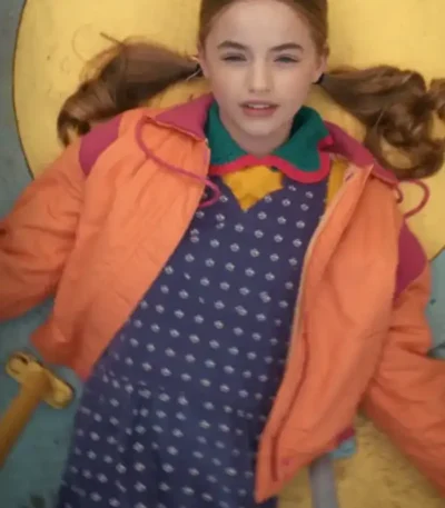 Stranger Things S05 Holly Wheeler Orange Jacket