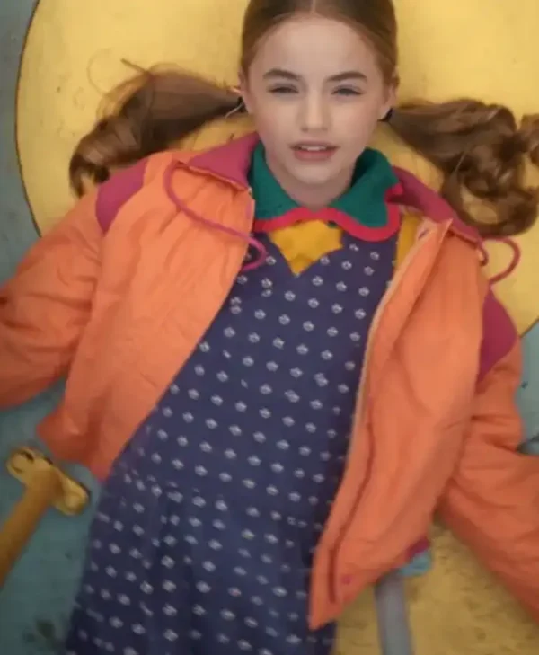 Stranger Things S05 Holly Wheeler Orange Jacket