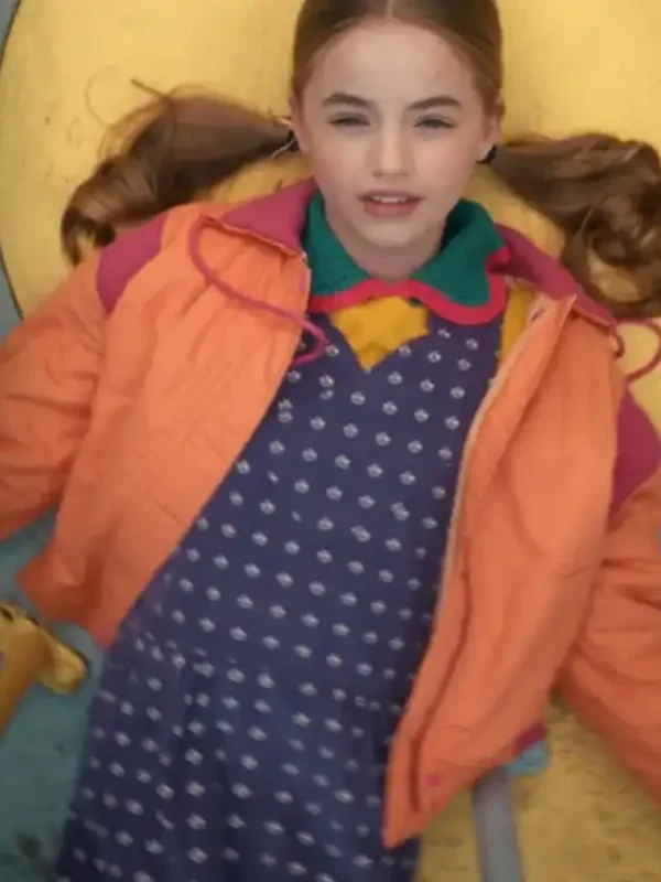 Stranger Things S05 Holly Wheeler Orange Jacket