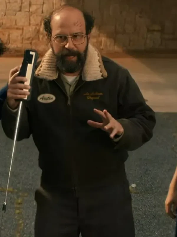 Stranger Things S05 Murray Bauma Brown Jacket