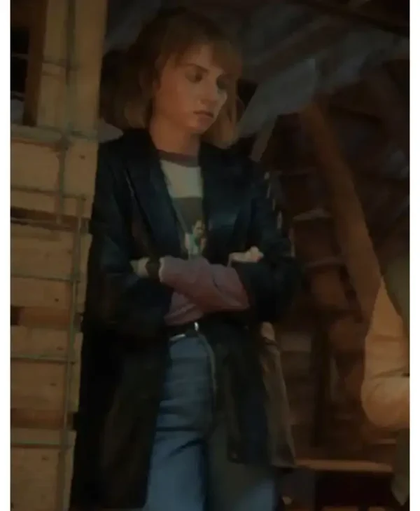 Stranger Things S05 Robin Buckley Leather Blazer