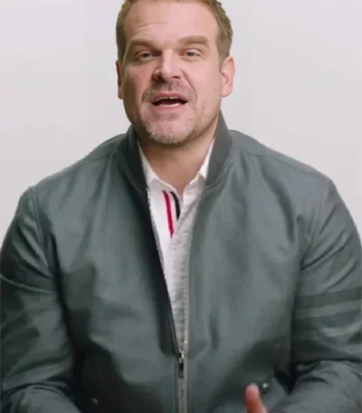 Stranger Things S4 Jim Hopper Bomber Jacket