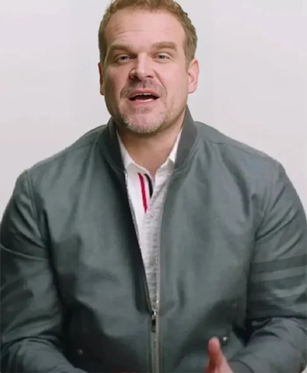 Stranger Things S4 Jim Hopper Bomber Jacket
