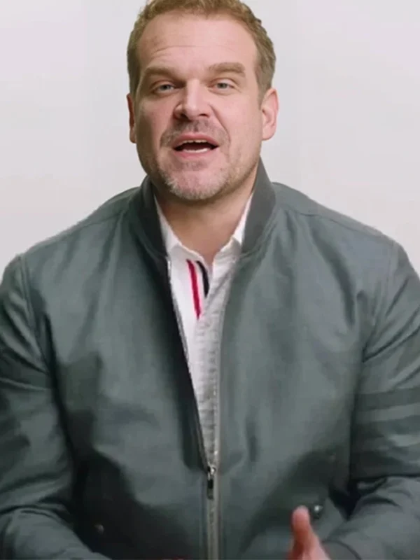 Stranger Things S4 Jim Hopper Bomber Jacket