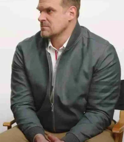 Stranger Things S4 Jim Hopper Bomber Jacket