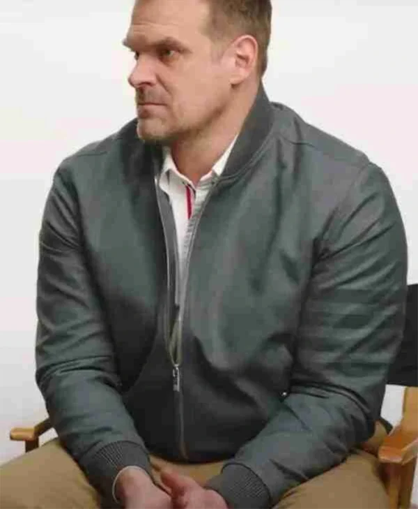 Stranger Things S4 Jim Hopper Bomber Jacket
