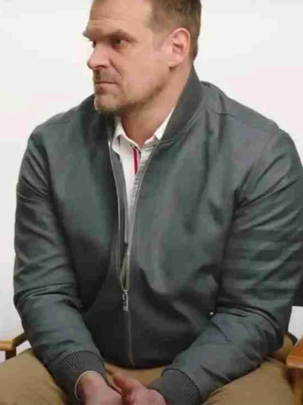 Stranger Things S4 Jim Hopper Bomber Jacket
