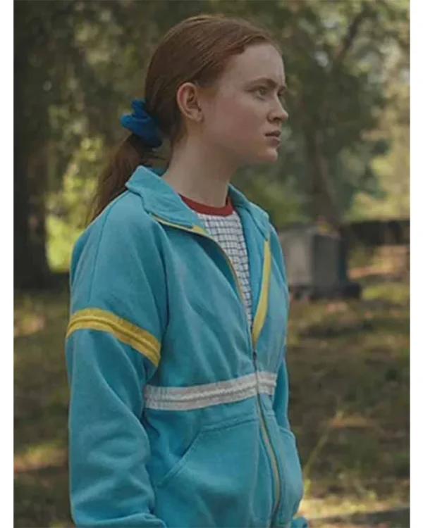 Stranger Things S4 Max Mayfield Blue Jacket