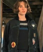 Stranger Things S4 Robin Buckley Black Jacket