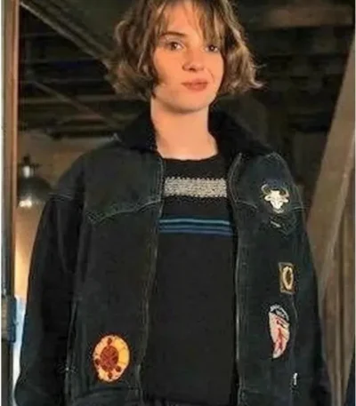 Stranger Things S4 Robin Buckley Black Jacket