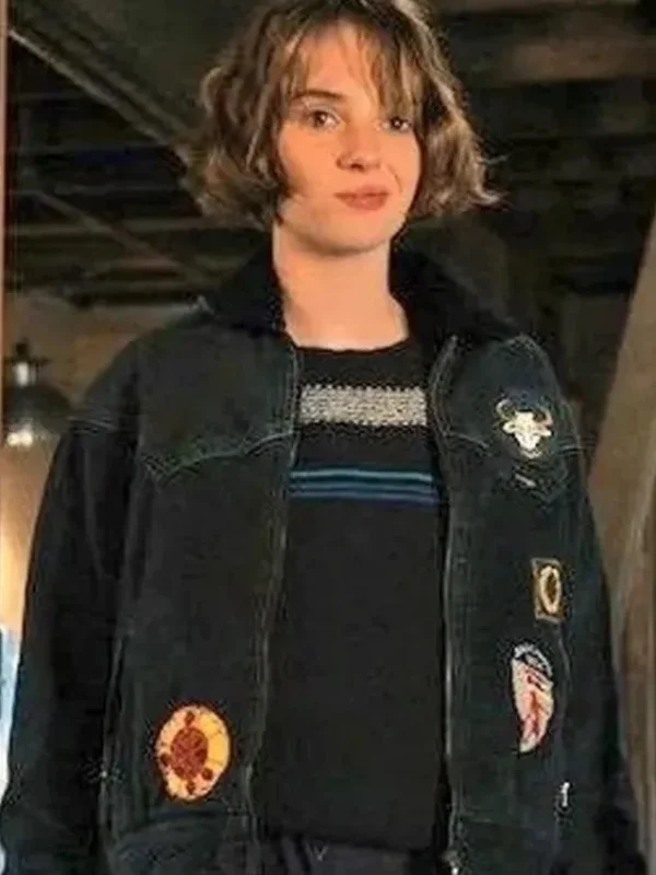 Stranger Things S4 Robin Buckley Black Jacket