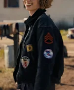 Stranger Things S4 Robin Buckley Black Jacket