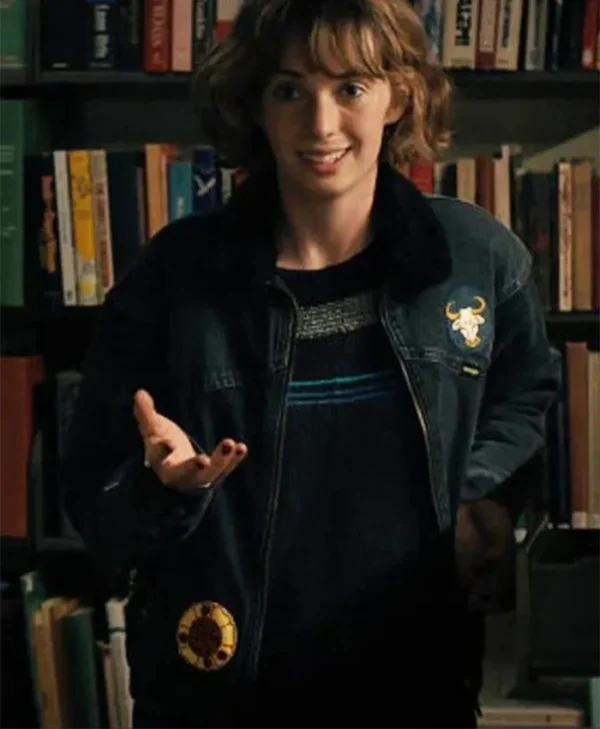 Stranger Things S4 Robin Buckley Black Jacket