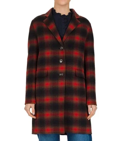 Stumptown Dex Parios Wool Plaid Coat
