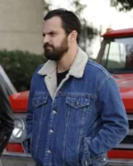 Stumptown Grey McConnell Denim Jacket For Men