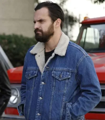 Stumptown Grey McConnell Denim Jacket For Men