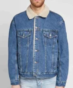 Stumptown Grey McConnell Denim Jacket For Men