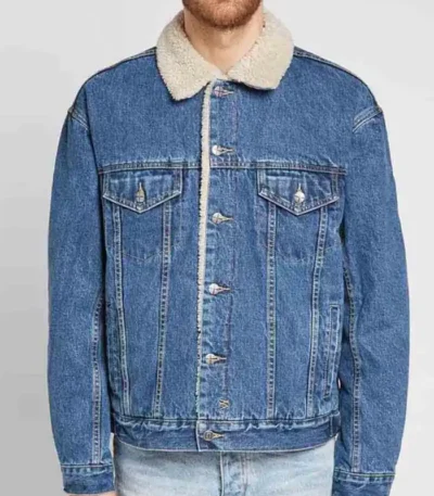 Stumptown Grey McConnell Denim Jacket For Men