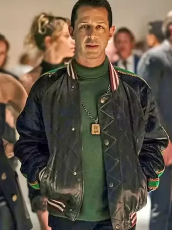 Succession Kendall Roy UFO Quilted Bomber Jacket