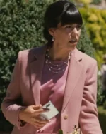 Succession S03 Kerry Pink Blazer