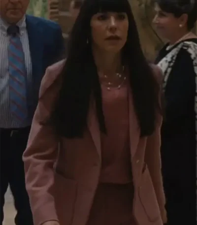 Succession S03 Kerry Pink Blazer