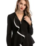 Succession S04 Gerri Kellman Bow Contrasting Jacket