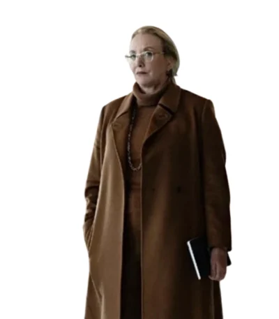 Succession S04 Gerri Kellman Brown Coat