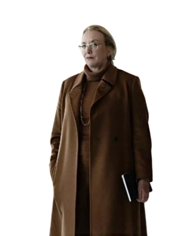 Succession S04 Gerri Kellman Brown Coat