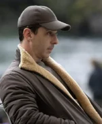 Succession S04 Kendall Roy Brown Leather Jacket