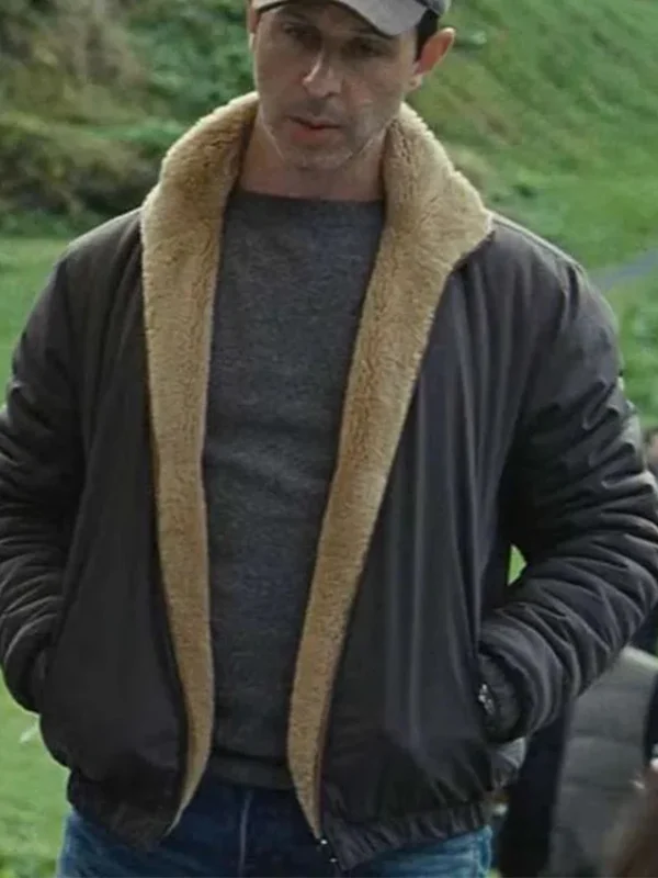 Succession S04 Kendall Roy Brown Leather Jacket