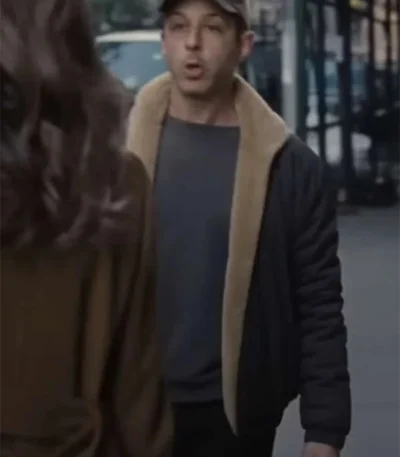 Succession S04 Kendall Roy Brown Leather Jacket