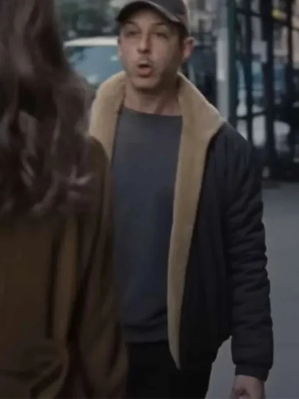 Succession S04 Kendall Roy Brown Leather Jacket