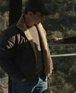 Succession S04 Kendall Roy Brown Leather Jacket