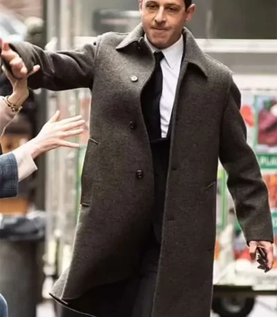 Succession S04 Kendall Roy Gray Coat