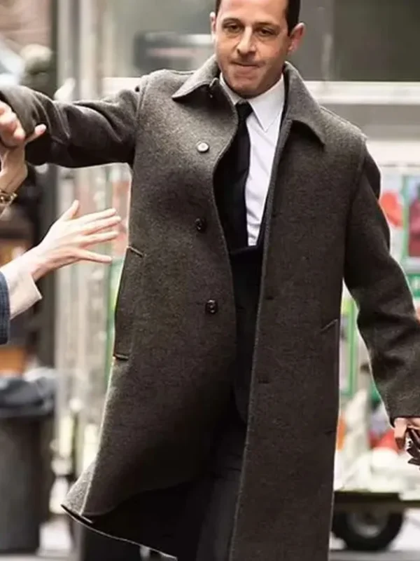 Succession S04 Kendall Roy Gray Coat